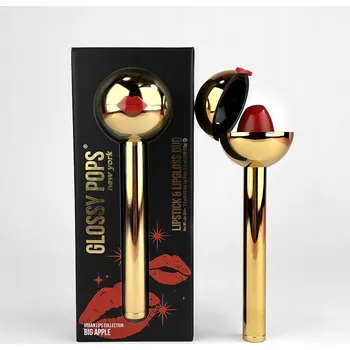 Rtěnka Glossy Pops Urban Lips The Big Apple dlouhotrvající rtěnka a lesk na rty