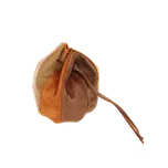 Kožený ručně šitý měšec KUBÁT velký | | 4073 Barva: Bílá