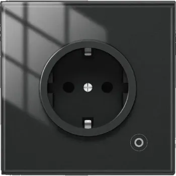 Centrální jednotka pro chytrou domácnost MOES Smart Wall Socket - Zigbee - EU Barva: Černá