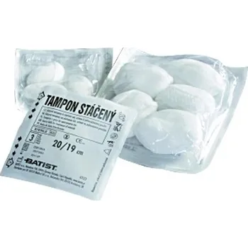 Krytí na ránu LINON S Tampon stáčený sterilní 30x30 cm, 5ks