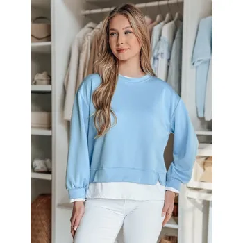 Dámská mikina Dámská mikina DSTREET LUZZIO SVĚTLE MODRÁ unisize