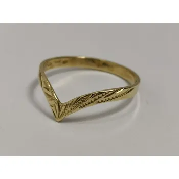 Prsten Zlatý dámský prsten celozlatý