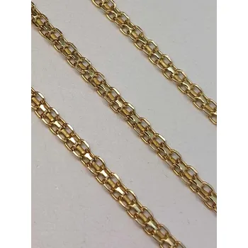 Řetízek Zlatý řetízek plochý Bismark