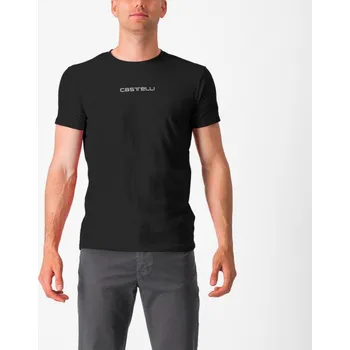 cyklistický dres CASTELLI Cyklistické triko s krátkým rukávem - CLASSICO - černá 2XL