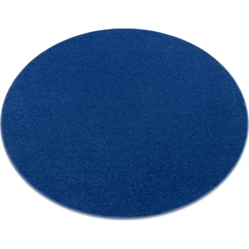 Koberec KOBEREC kulatý 150 cm ETON tmavě modrý jednobarevný 154312