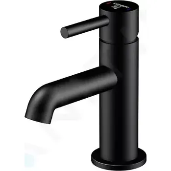 Vodovodní baterie Steinberg 100 Umyvadlová baterie, matná černá, 100 1050 S