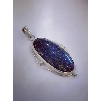 Přívěsek Stříbrný přívěs s lapisem lazuli