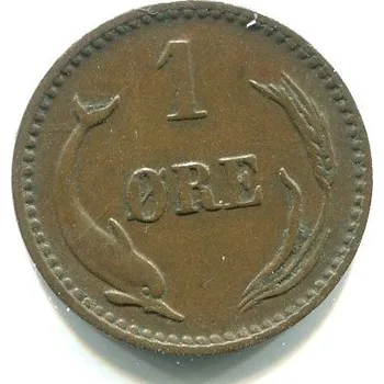 DÁNSKO. 1 öre 1894.