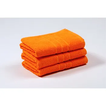 Ručník PROFOD COMFORT / Froté osuška XL plážová, 500 g/m2 - oranžová 100x180 cm