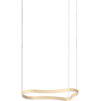 Ideal Lux - LED Lustr na lanku WAVES LED/37W/230V CRI 90 mosaz