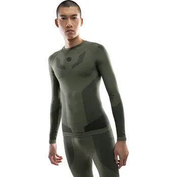 Pánské tričko SIROKO Funkční kompresní triko i Pretzel 2XL ZELENÁ