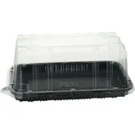 2114DXN31 Tác obdélník PET 210x140x20mm černý - 280 ks