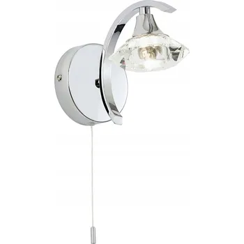 Nástěnné svítidlo Nástěnné svítidlo Endon stříbrné G9 33 W