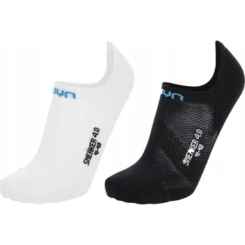 Pánské ponožky Kotníkové Ponožky UYN Sneaker 4.0 45/46 2 páry bílé černé