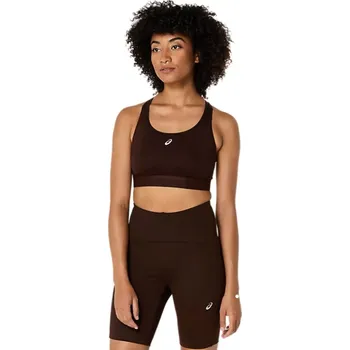 Podprsenka Asics Road Compression Bra W 2012C995200 - coffee M