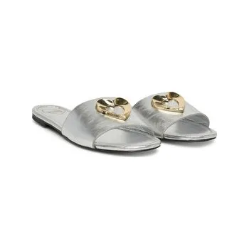 Oblečení a móda Nazouváky LOVE MOSCHINO JA28161G0MIF090B Stříbrná 37