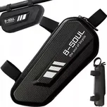 Brašna do rámu B-SOUL BR476 (Kvalitní a pevná brašna do rámu kola, voděodolná 26,5 x 11 x 6 cm)