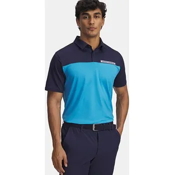 Pánské tričko Pánské polo tričko Under Armour T2G Color Block Polo velikost L midnight navy
