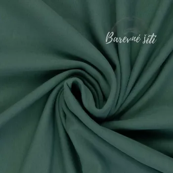 Nepočesaná teplákovina Mořská zeleň 267 *NEW* (E) (Kvalitní teplákoviny z Německa)