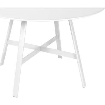 Zahradní stůl Bílý kovový zahradní stůl Fermob So'O 117 cm