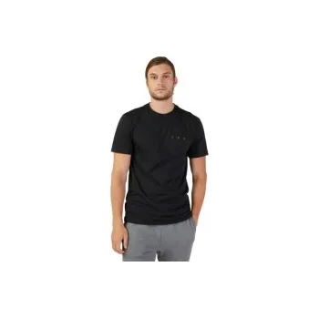 Pánské tričko Pánské tričko Fox Racing Diffuse Ss Prem Tee Black, Velikost M