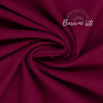 Nepočesaná teplákovina Brusinka 639 *NEW* (E) (Kvalitní teplákoviny z Německa)