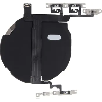 OEM NFC cívka bezdrátového nabíjení a flex kabel s tlačítky | iPhone 13 Mini