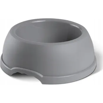 Miska pro psa Jedna plastová miska Barry King šedá 0,6 l