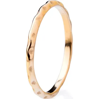 Prsten franco bene Dotted prsten - pozlacený | 377 Velikost prstenu: 9 (64 mm)