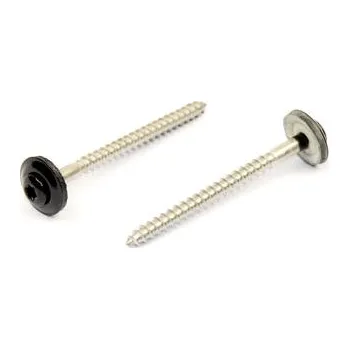 Spojovací materiál Klemp.šroub + EPDM, RAL 9005 4,5 x 45 A2 / balení 200 ks