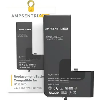 Baterie pro mobilní telefon Ampsentrix PRO baterie 3046 mAh | iPhone 11 Pro