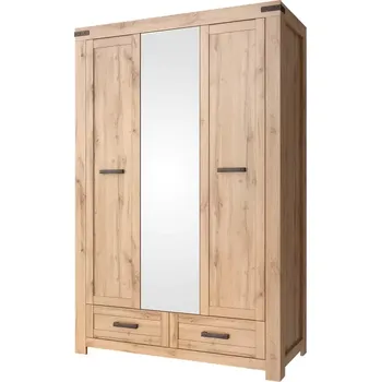 Ložnice Skříň MORATIZ 3D2S se zrcadlem - dub wotan - doprava zdarma - SLEVA 3% s kodem radost25