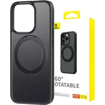 Pouzdro na mobilní telefon Baseus Magnetické pouzdro pro iPhone 15 Plus CyberLoop Series (černé)