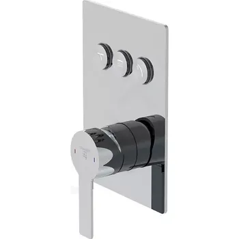 Vodovodní baterie Steinberg 390 Baterie pod omítku pro 3 spotřebiče, chrom, 390 2231 3
