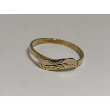 Prsten Zlatý dámský prsten celozlatý