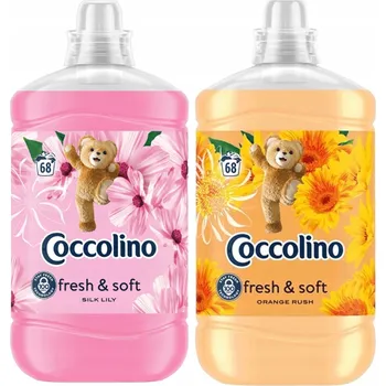 Aviváž Sada Coccolino Creations Silk Lily & Orange Rush 1,7l x2 MIX 3,4l