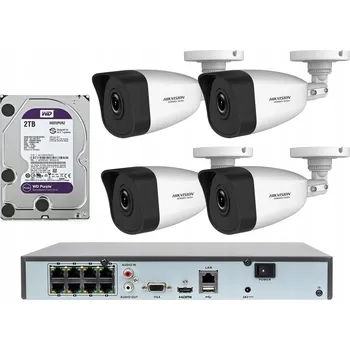 Bezpečnostní kamera SADA IP MONITORINGU HIKVISION 2MP IR30 2T PoE