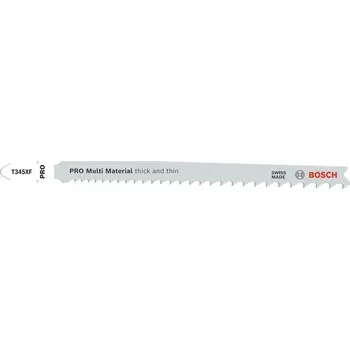 Pilový plátek Pilový plátek pro přímočaré pily PRO Multi Material thick and thin T345XF, 132 mm, 2 ks [2608655101]
