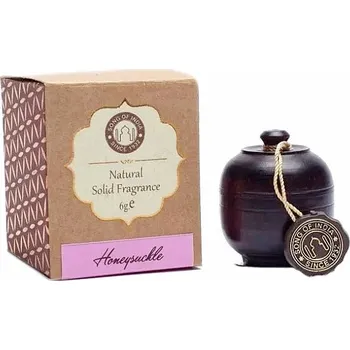 Osvěžovač vzduchu Vonný krém Honeysuckle dřevěný kelímek 6 g