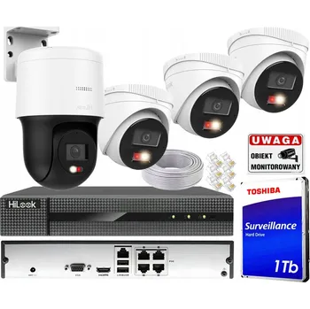 Bezpečnostní kamera Monitorovací sada Hikvision PTZ-KIT-4MPX HiLook