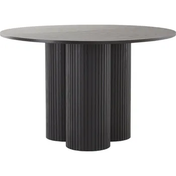 Jídelní stůl Jotex Černý dřevěný jídelní stůl TAVIRA 120 cm