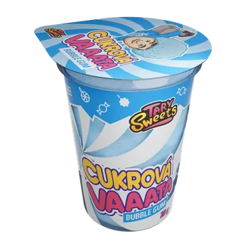 Alltoys Tary Sweets Cukrová vata 20 g Bubble Gum