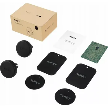 2 KUSY AUKEY HD-C5 MAGNETICKÝ DRŽÁK DO AUTA NA TELEFON DO VENTILACE