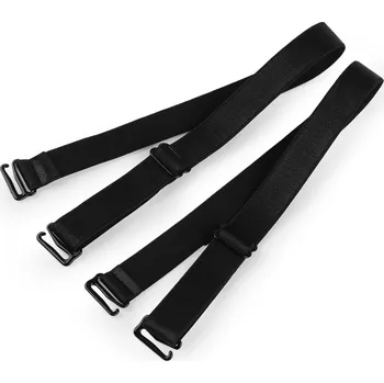 Ramínka na podprsenku šíře 15 mm s kovovým zapínáním Varianta: Černá, Balení: 1 pár