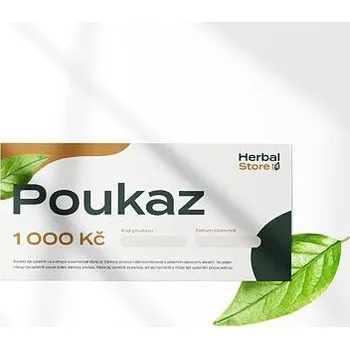 Tělový krém Dárkový poukaz - 1000 Kč 1 ks