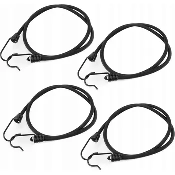 autokoberec Gumové lanko pro upevnění plachty k zavazadlovému prostoru 100cm / 4 ks