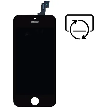 Refurbished Originální LCD displej pro iPhone 5S, SE Barva: Černá
