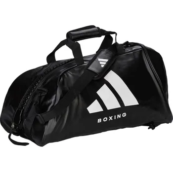 Adidas TAŠKA + BATOH v jednom BOXING PU bílá Velikost: L