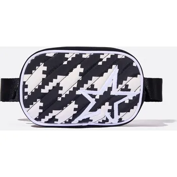 turistický batoh PERFECT MOMENT STAR BELT BAG HOUNDSTOOTH - BLACK/ SNOW WHITE Velikost: UNI
