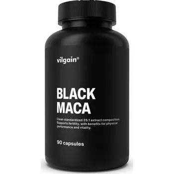 Přírodní produkt Vilgain Black Maca 90 cps.